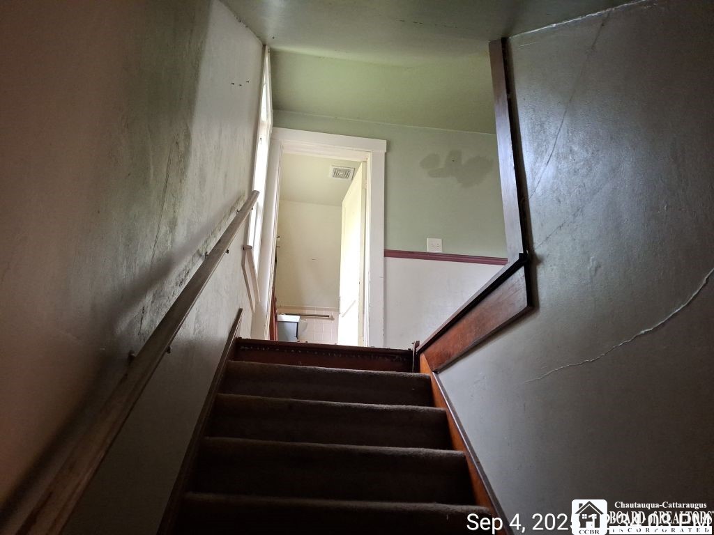 215 South 2nd Street Olean, NY 14760 - Photo 11 of 19 Stairwell to second floor