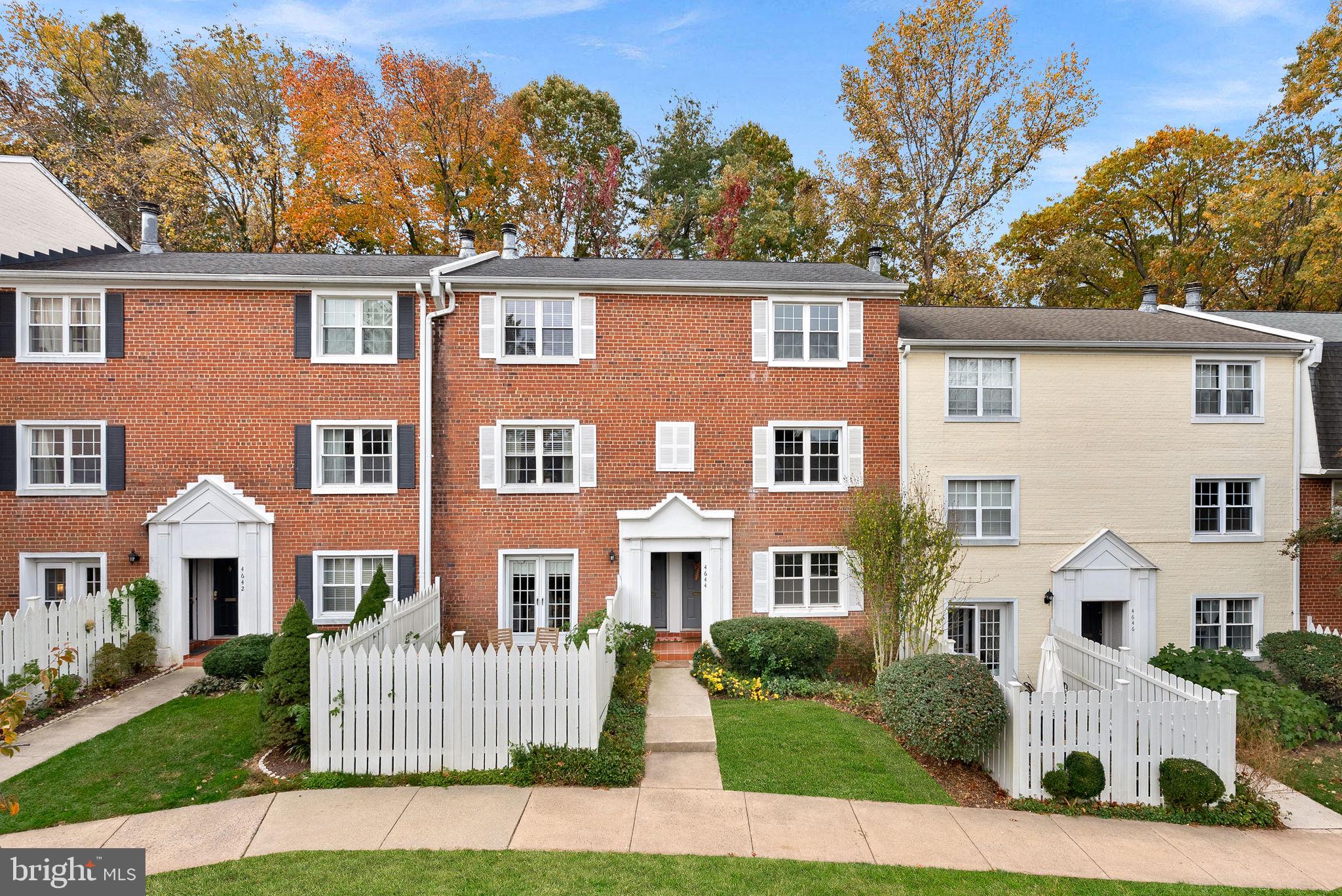 4644 28th Road South, Unit C Arlington, VA 22206 - Photo 1 of 1 a front view of a house with a garden