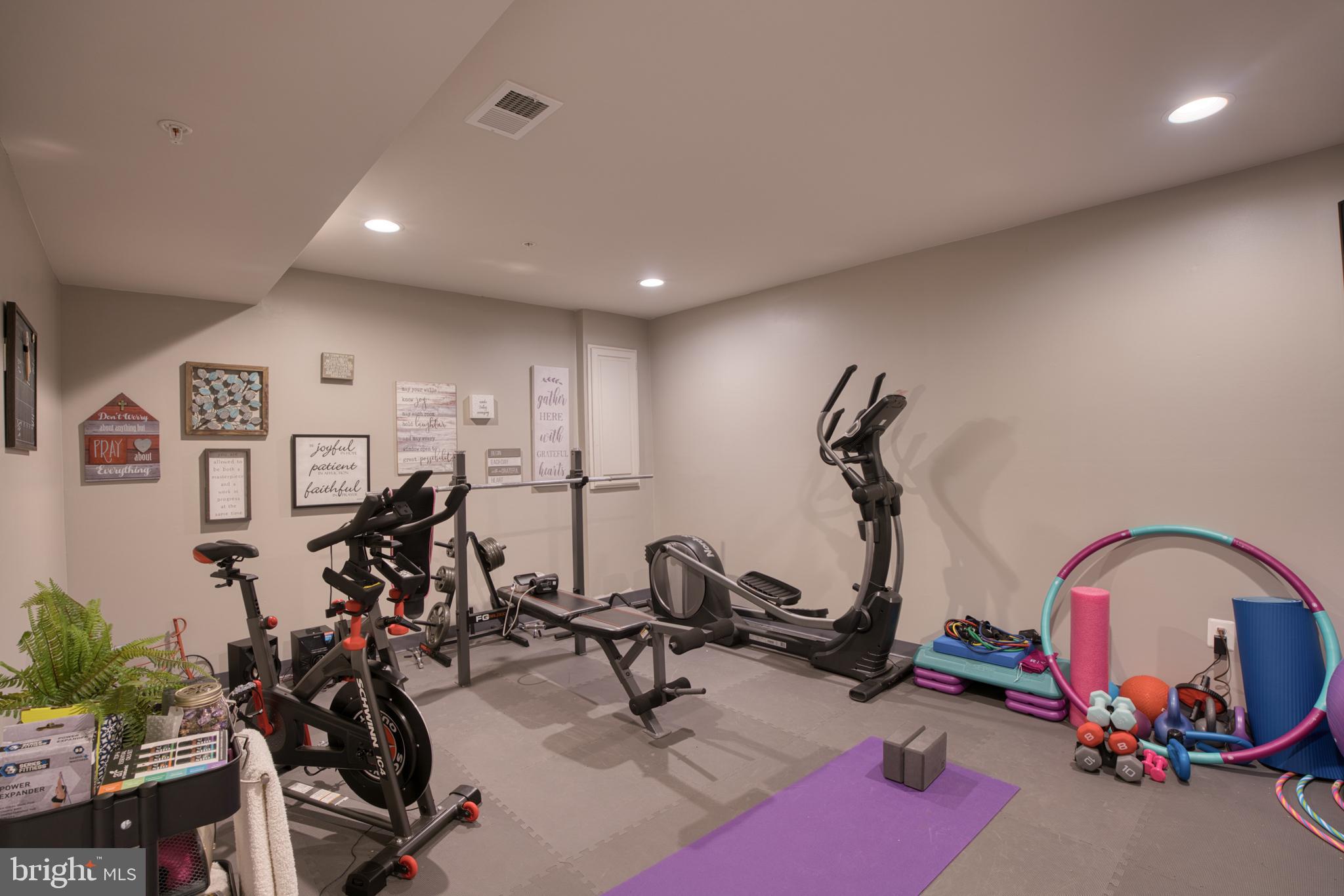505 Potomac Road Joppa, MD 21085 - Photo 41 of 66 a view of a room with gym equipment