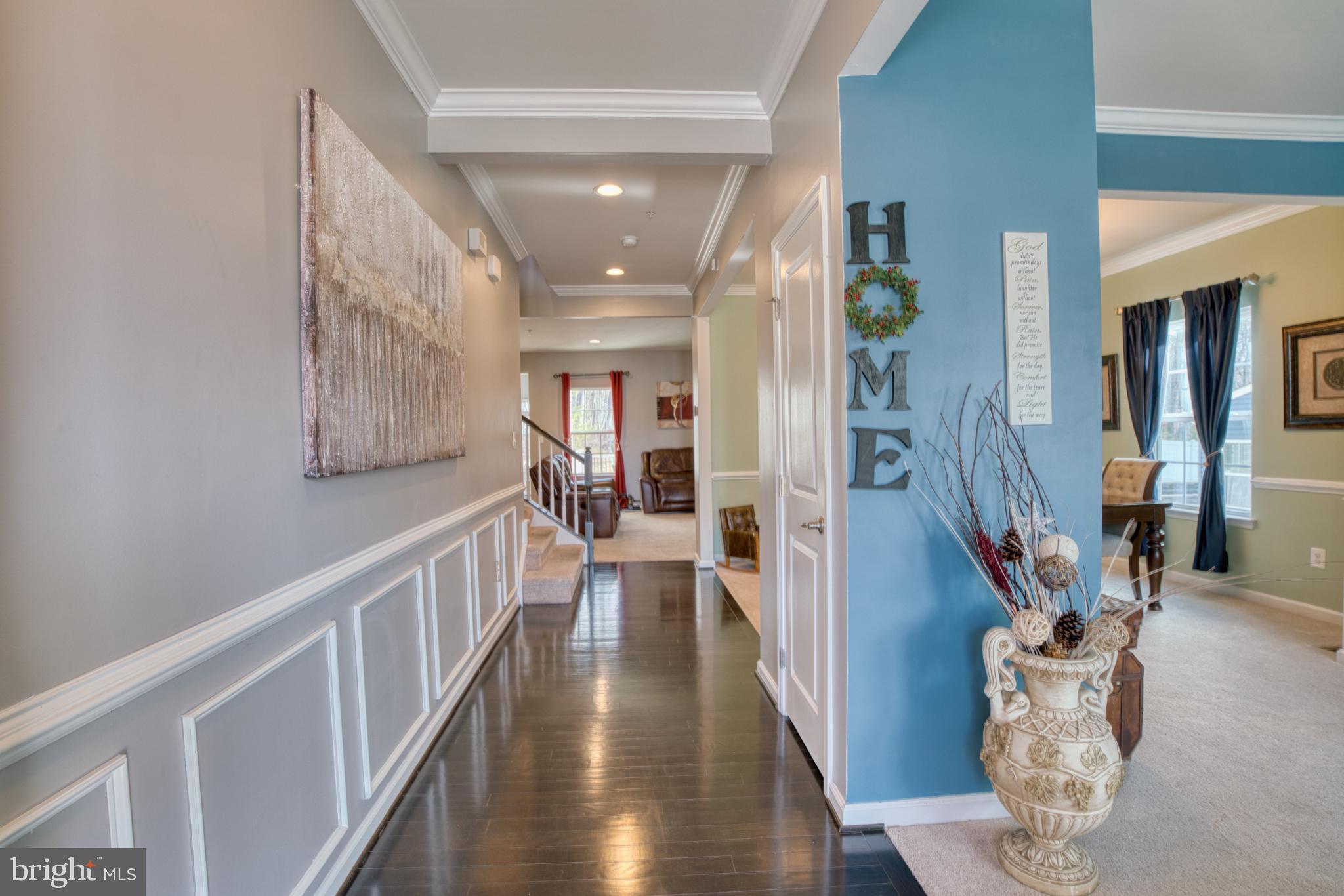 505 Potomac Road Joppa, MD 21085 - Photo 9 of 66 a view of entryway and hall with wooden floor