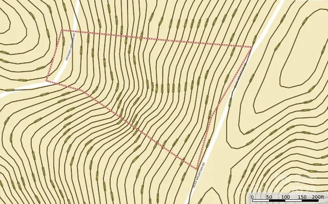 a view of a city and trees