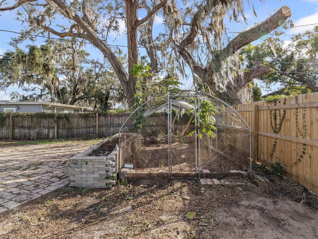 7114 Carlow Street New Port Richey, FL 34653 - Photo 29 of 65 a backyard of a house with lots of green space