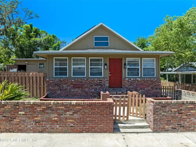 front view of a house with a porch