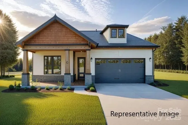 a front view of a house with swimming pool