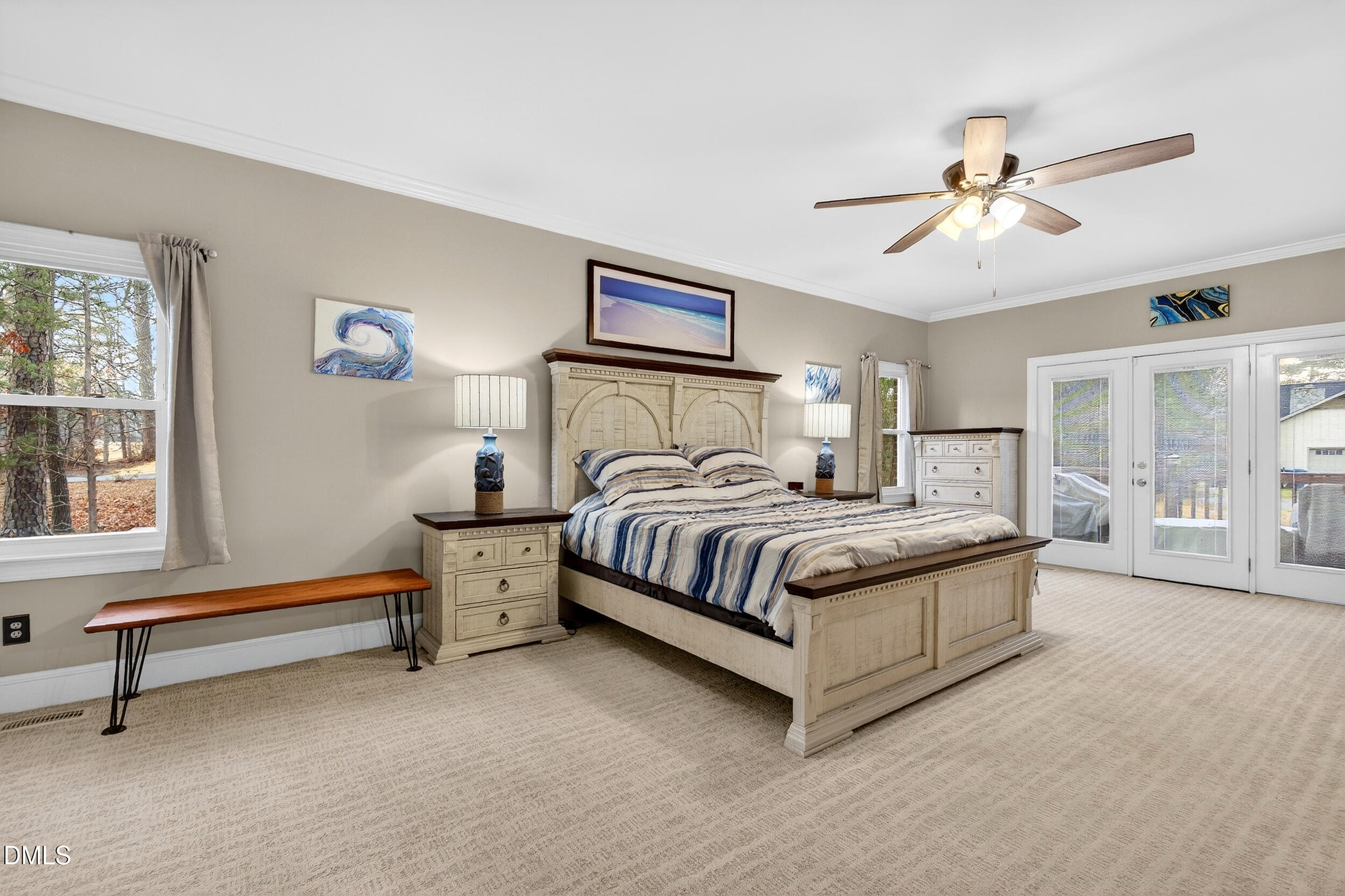 3735 Stoneybrook Drive Durham, NC 27705 - Photo 16 of 41 a bedroom with a bed and window