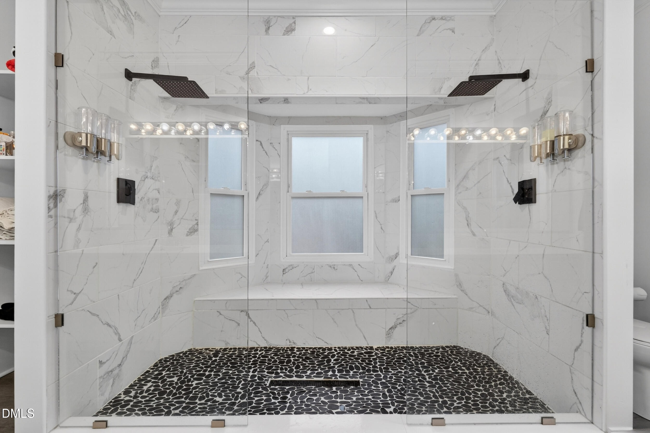 3735 Stoneybrook Drive Durham, NC 27705 - Photo 21 of 41 a bathroom with a shower
