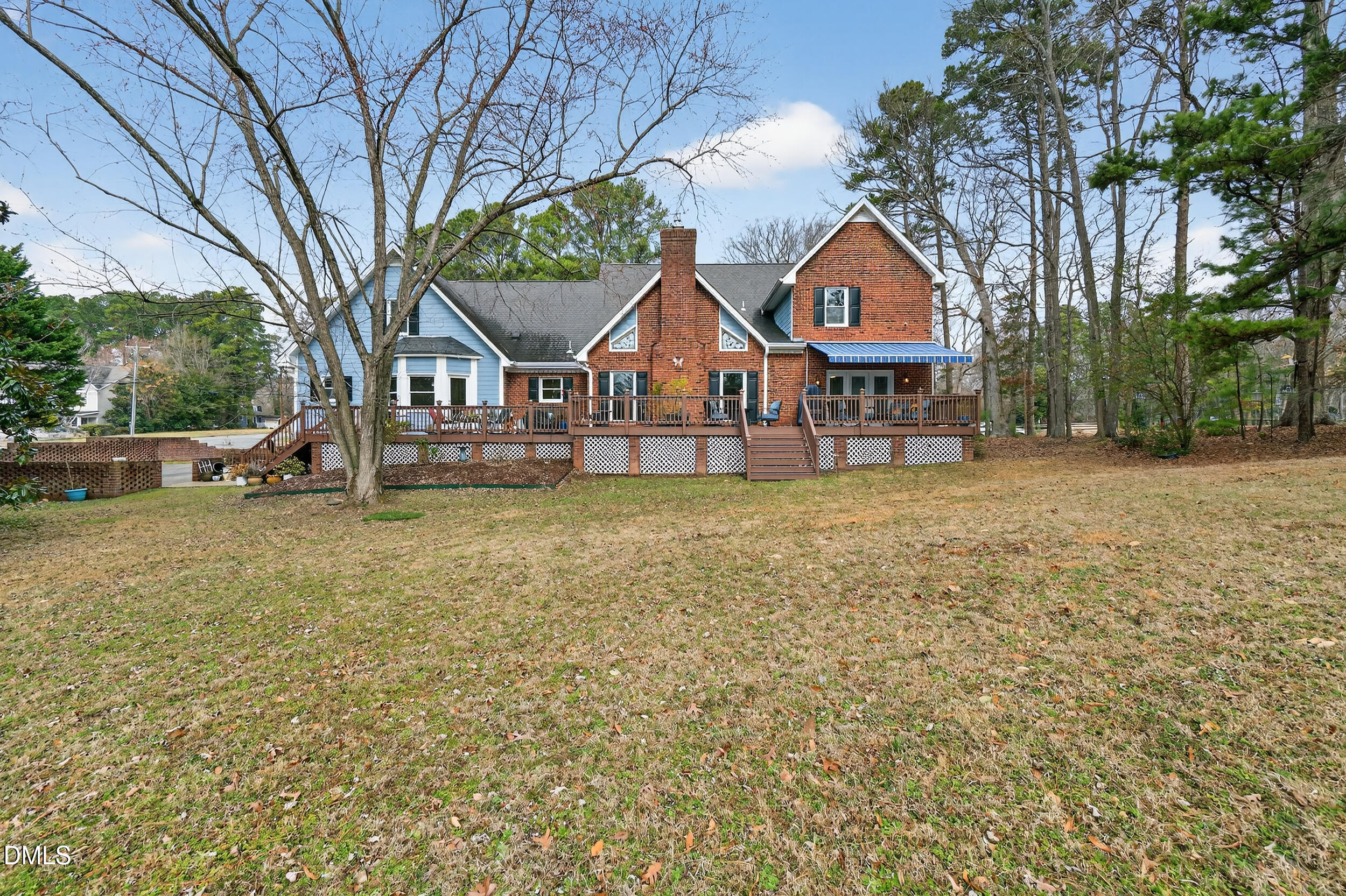 3735 Stoneybrook Drive Durham, NC 27705 - Photo 23 of 41 a front view of house with yard and green space