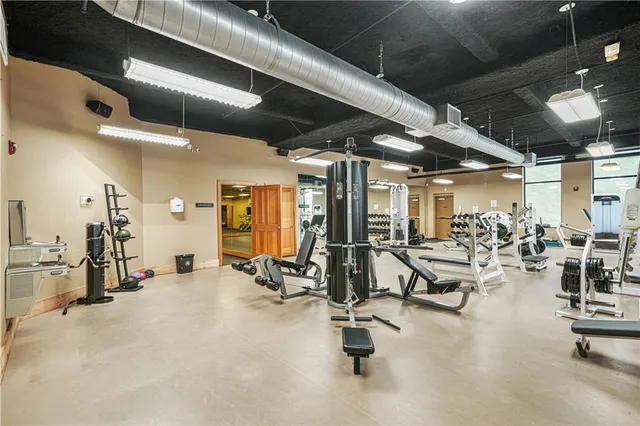 a front view of a building