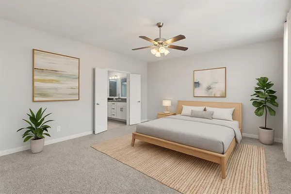 a bathroom with a double vanity sink mirror and double