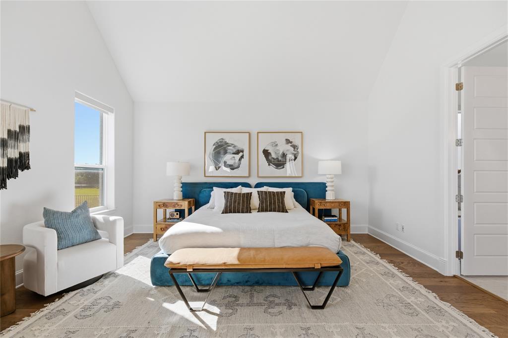 7754 Barber Rnch Road Fort Worth, TX 76126 - Photo 20 of 38 a living room with furniture a rug and a table