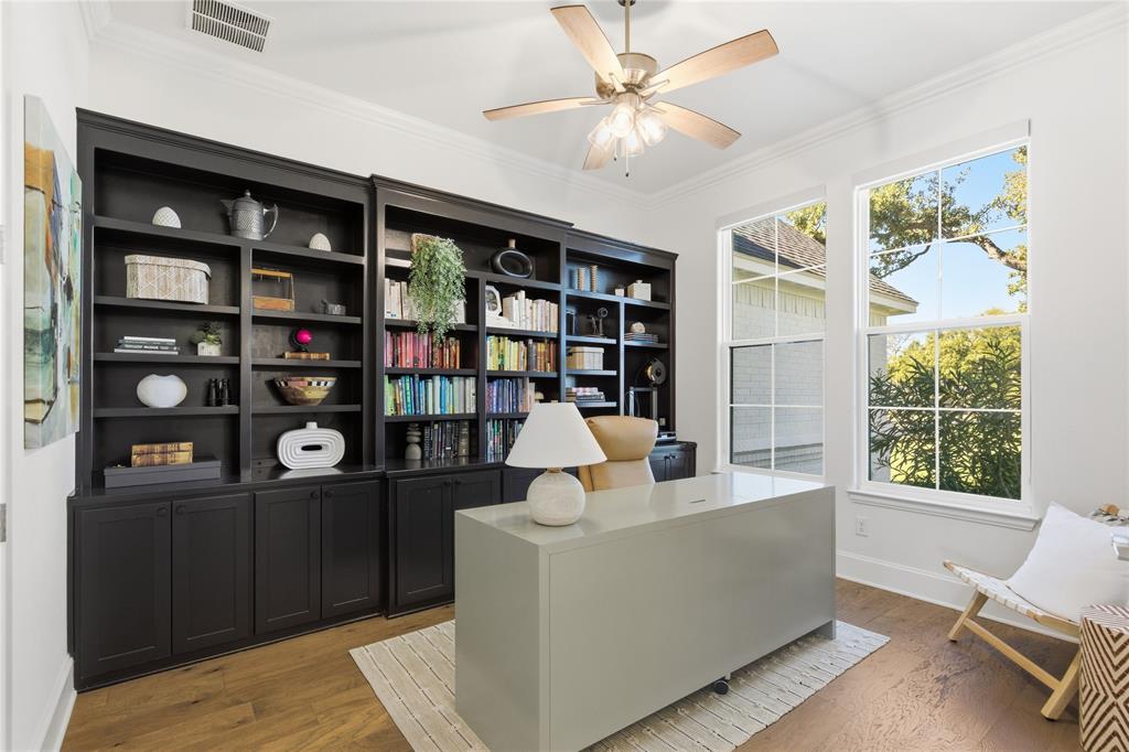 7754 Barber Rnch Road Fort Worth, TX 76126 - Photo 5 of 38 a living room with furniture cabinets and window
