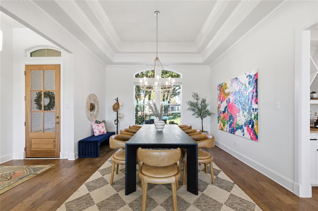 7754 Barber Rnch Road Fort Worth, TX 76126 - Photo 6 of 38 a dining room with furniture and window