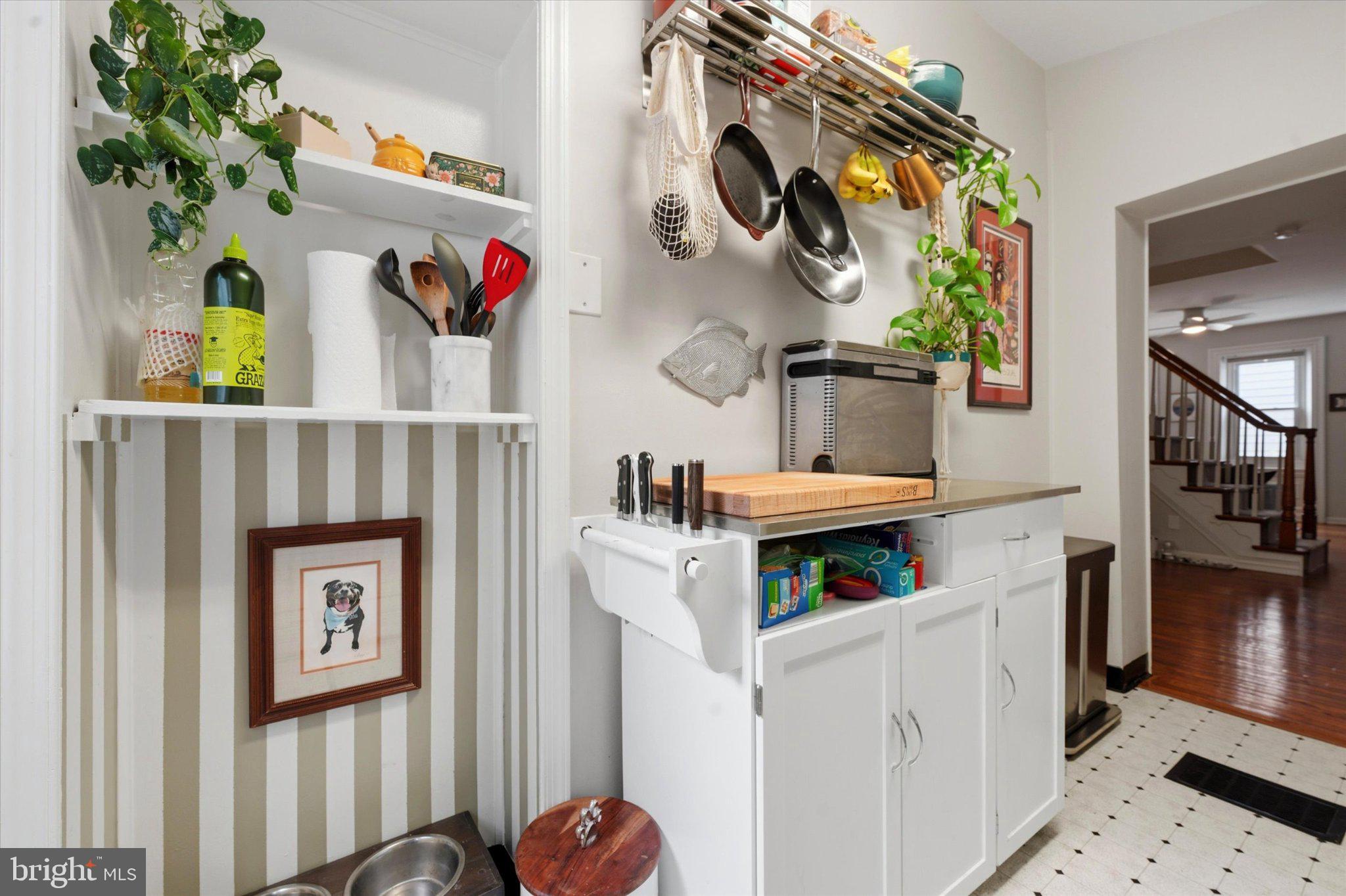 1233 East Colona Street Philadelphia, PA 19125 - Photo 13 of 25 Charming kitchen nook with vintage flair.