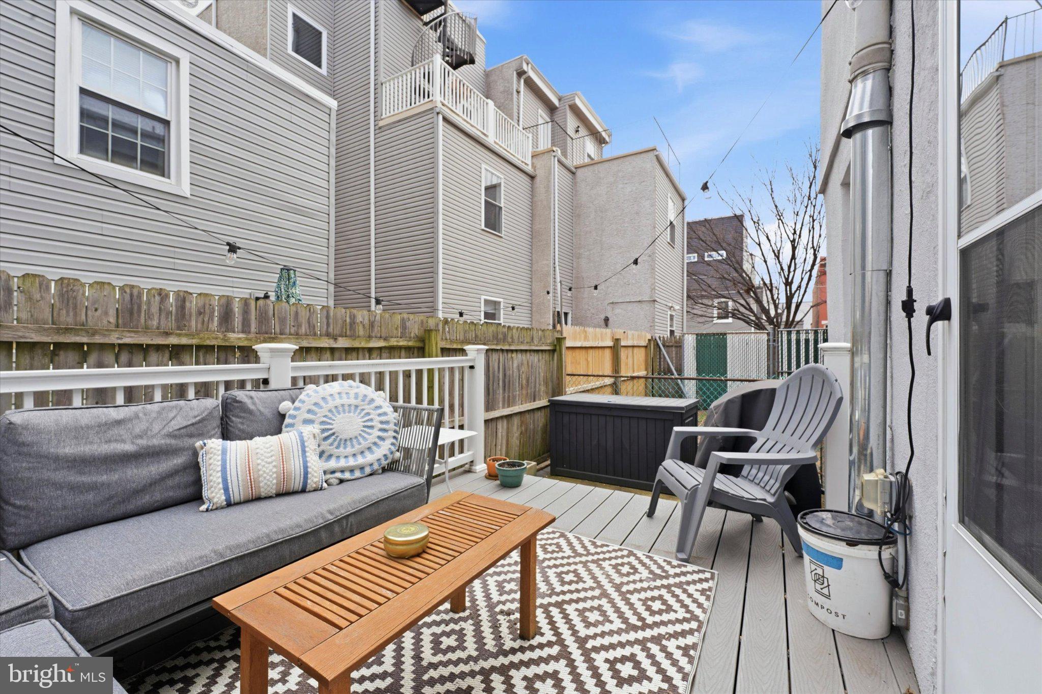 1233 East Colona Street Philadelphia, PA 19125 - Photo 16 of 25 Charming outdoor retreat for relaxation.