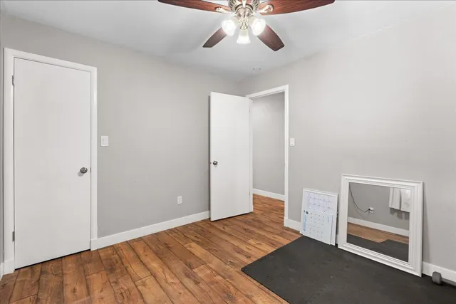 wooden floor in an empty room