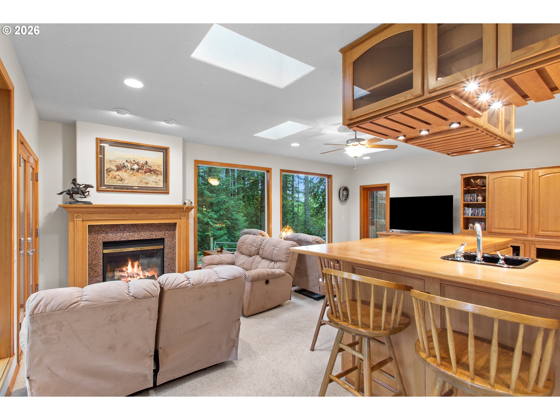9920 Southeast Bull Run Road Corbett, OR 97019 - Photo 29 of 48 Family Room