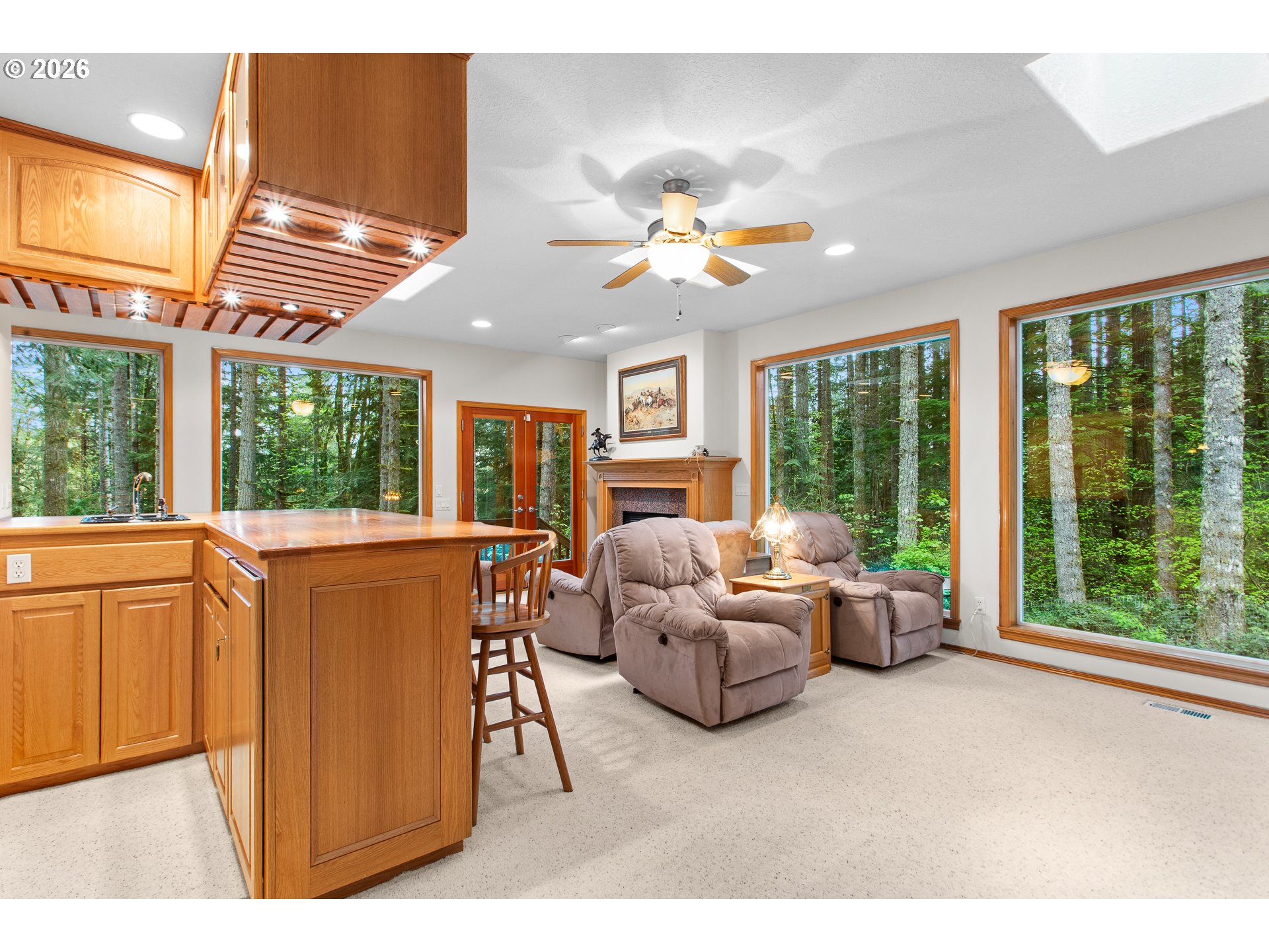 9920 Southeast Bull Run Road Corbett, OR 97019 - Photo 32 of 48 Family Room