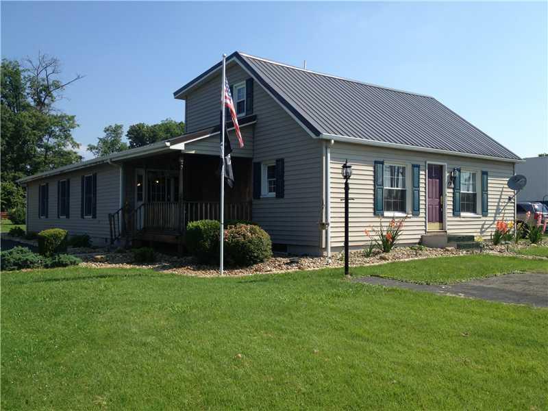 1961 Jefferson Road Rices Landing, PA 15357 - Photo 1 of 14 Exterior Front. COMMERCIAL POSSIBILTIES ARE ENDLESS HERE! Brand new steel roof in 2010! Huge family room, spacious LR, formal DR, 4 bedrooms, 2 bath home located in excellent location along Route 188 before Dry Tavern.
