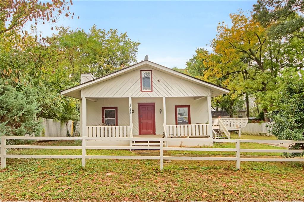 1014 Curran Street Northwest Atlanta, GA 30318 - Photo 1 of 1 a view of a house with a yard