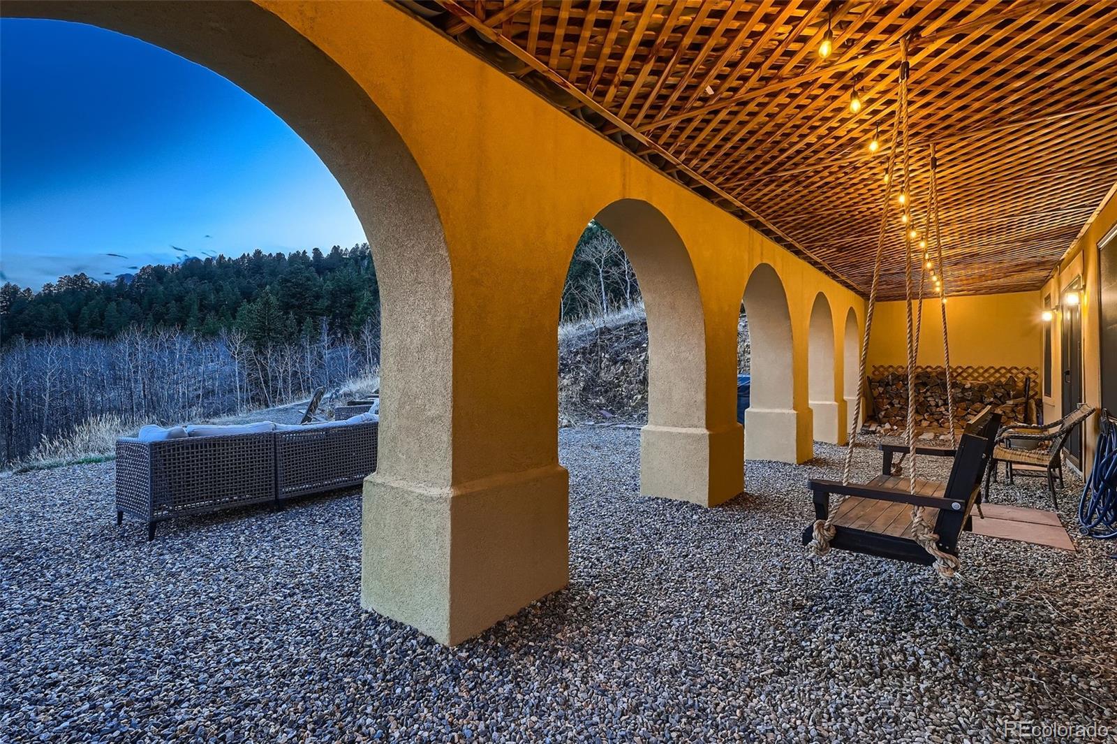 2169 Dory Hill Road Black Hawk, CO 80422 - Photo 31 of 46 a view of outdoor space with seating area