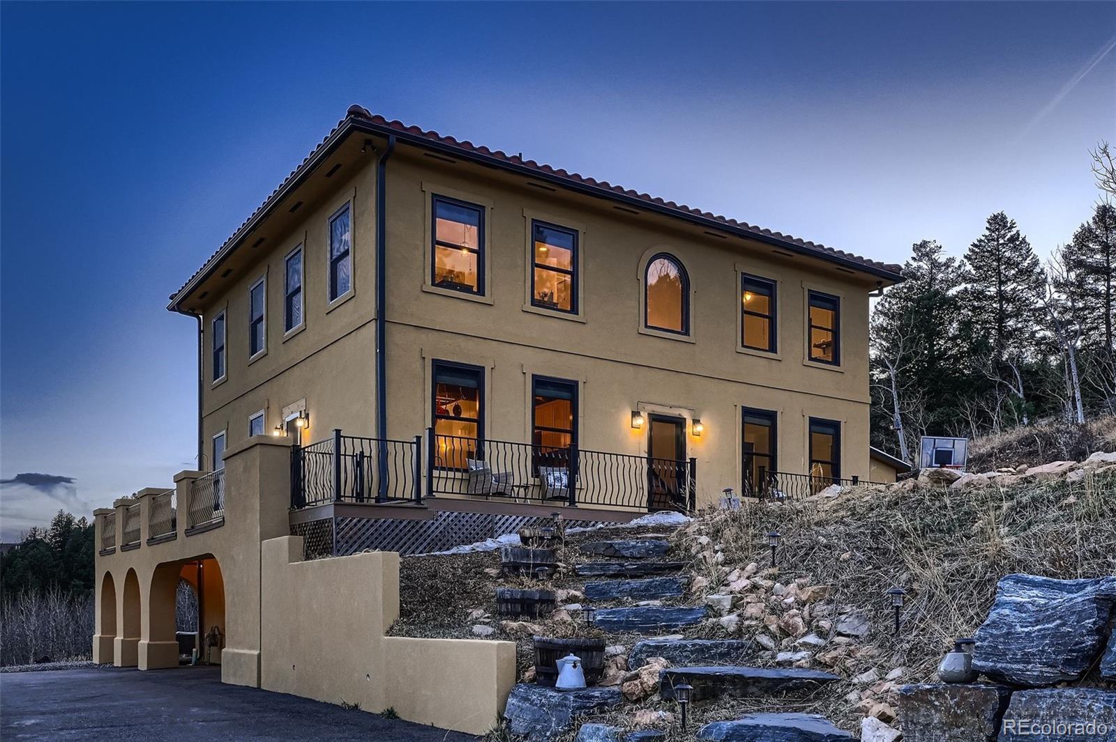 2169 Dory Hill Road Black Hawk, CO 80422 - Photo 8 of 46 a front view of a house with entertaining space