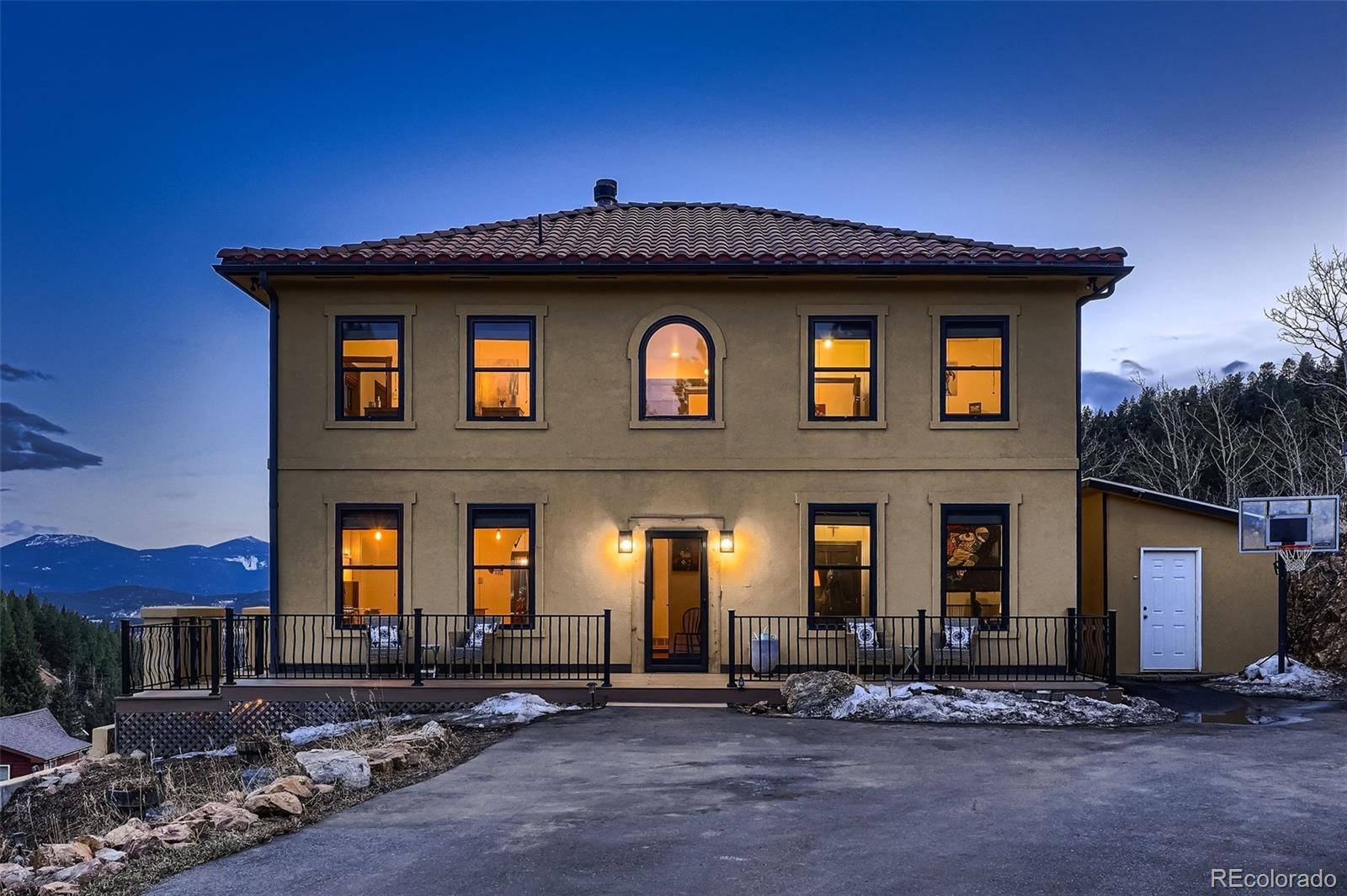 2169 Dory Hill Road Black Hawk, CO 80422 - Photo 9 of 46 a front view of a house