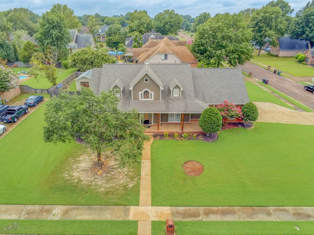 1633 Beckenhall Street Collierville, TN 38017 - Photo 35 of 35 an aerial view of a house