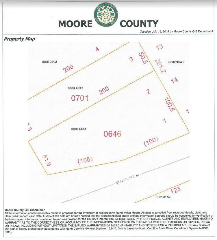 Tbd Scott Road Pinehurst, NC 28374 - Photo 1 of 1 aerial plat