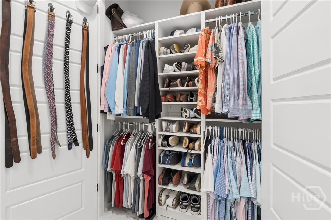18 Golf Drive Pooler, GA 31322 - Photo 22 of 39 Custom Second Closet in Primary Bedroom