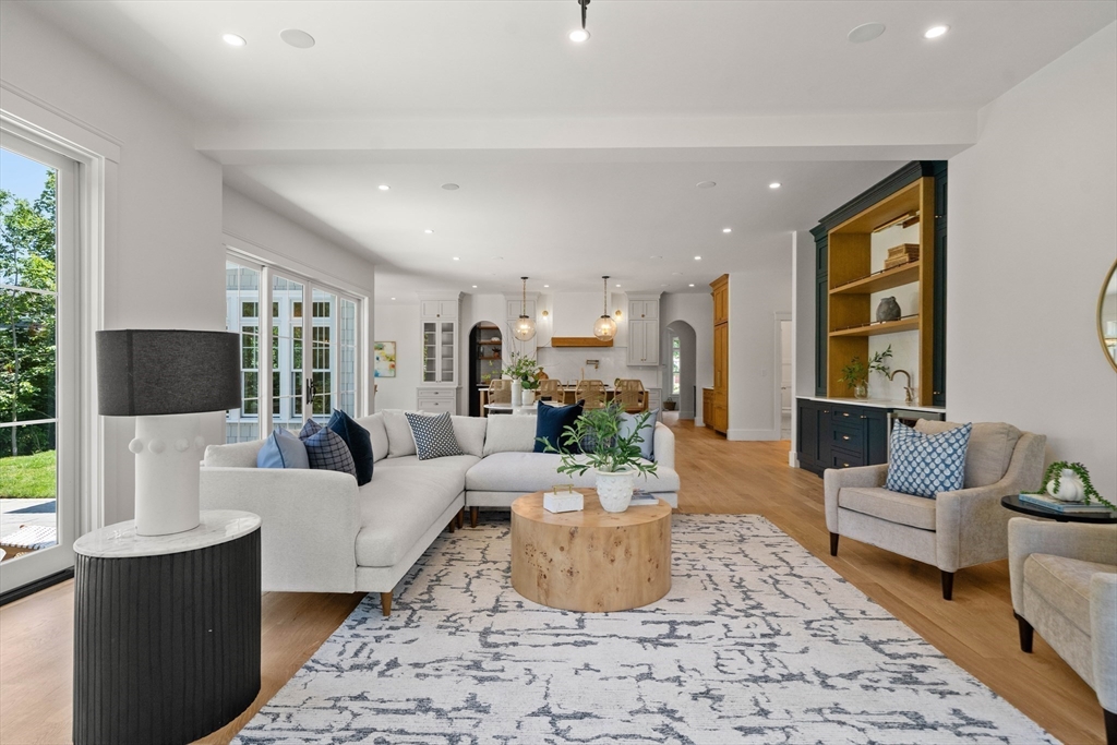 16 Foley Beach Road Hingham, MA 02043 - Photo 14 of 34 a living room with furniture and a flat screen tv