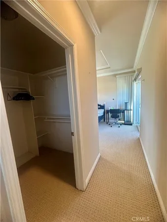 a view of empty room