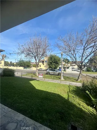 a view of building with outdoor space