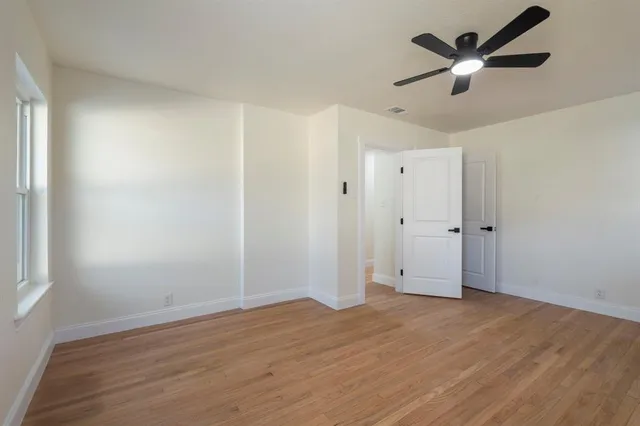wooden floor in an empty room