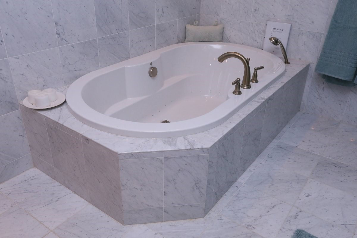 3200 Anderson Drive Raleigh, NC 27609 - Photo 14 of 25 Sit back and relax in your own private spa retreat featuring a spacious jetted tub. Master Bath/Spa