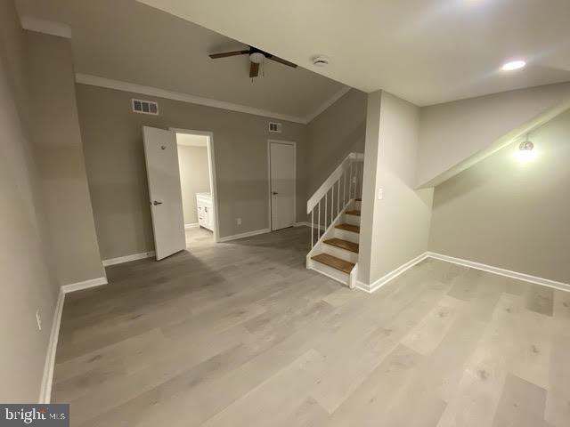 16 B Runnemede Road New Hope, PA 18938 - Photo 5 of 30 a view of an empty room with stairs