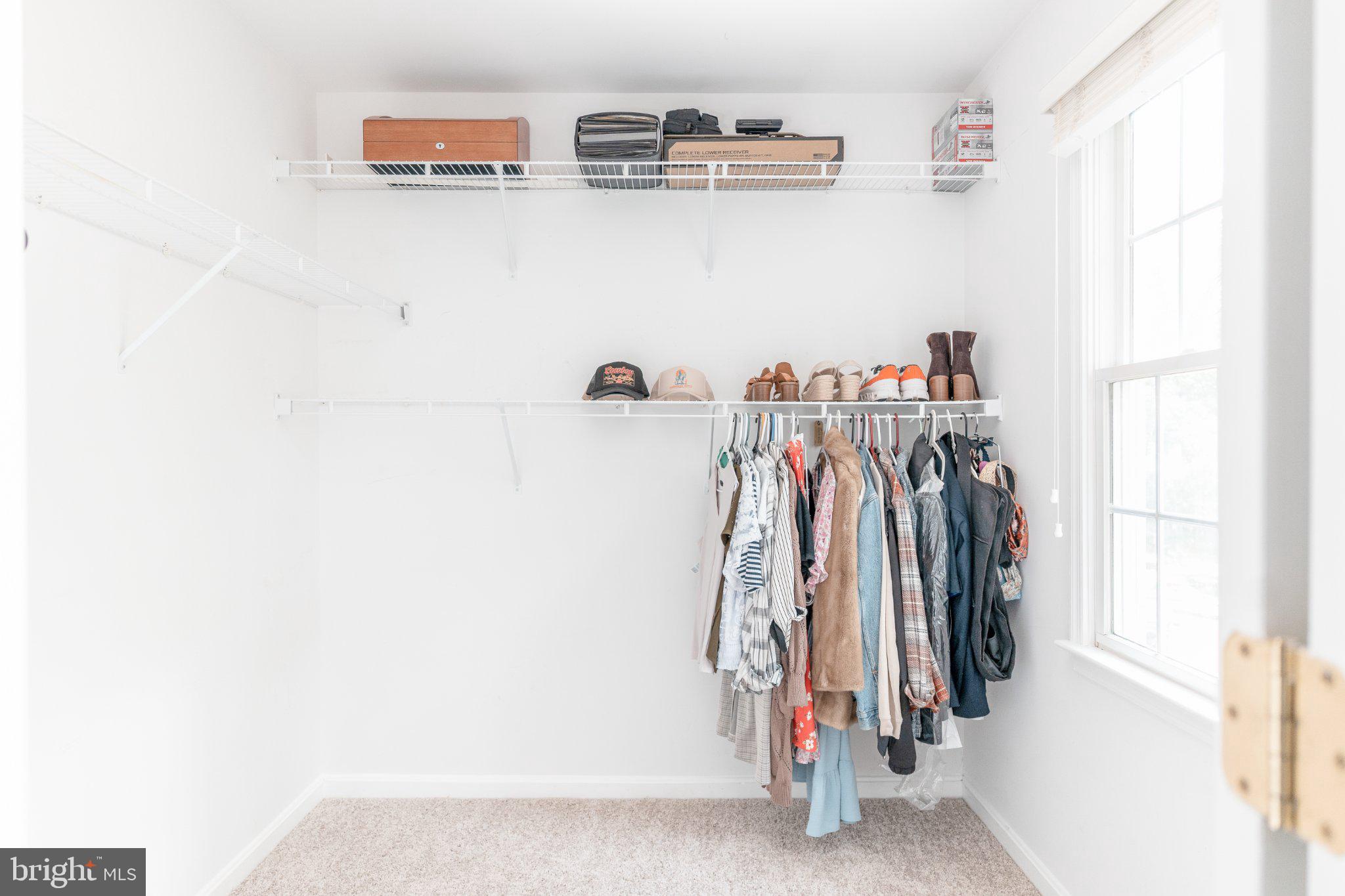 73 Village Grove Road Fredericksburg, VA 22406 - Photo 20 of 34 Spacious, organized closet with style.