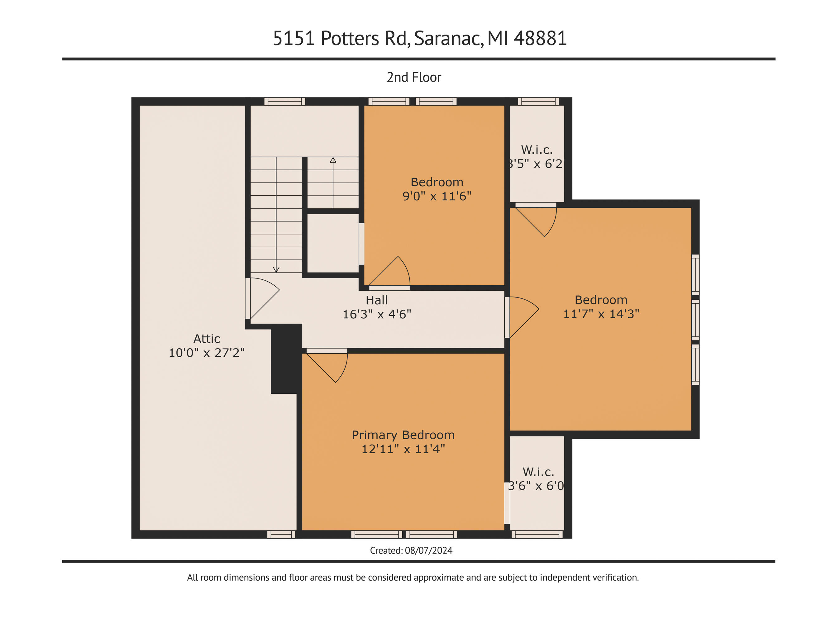 5151 Potters Road Saranac, MI 48881 - Photo 43 of 45 2-Floorplan-3