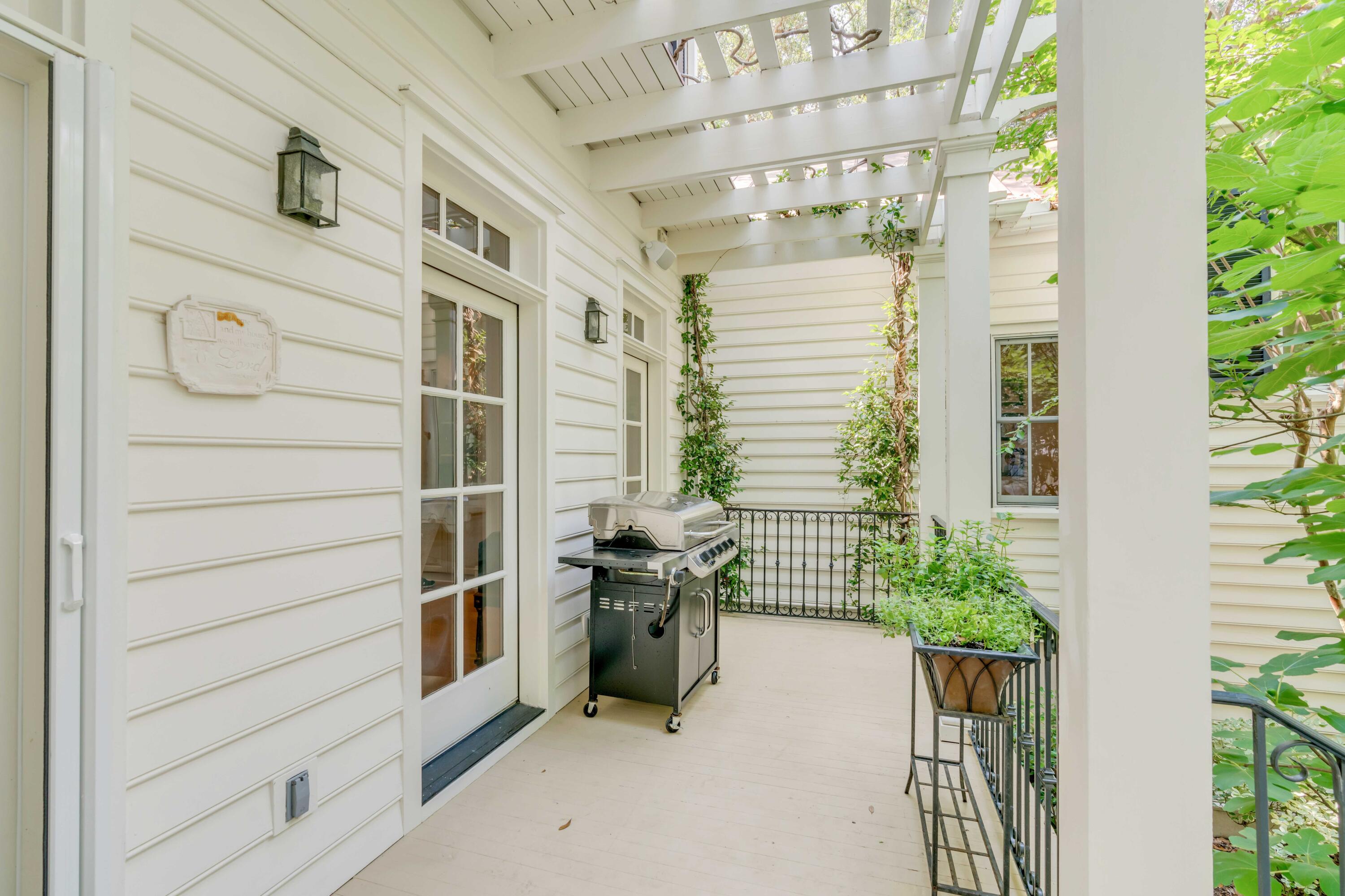 74 Hopetown Road Mount Pleasant, SC 29464 - Photo 55 of 78 Back Porch with Pergola