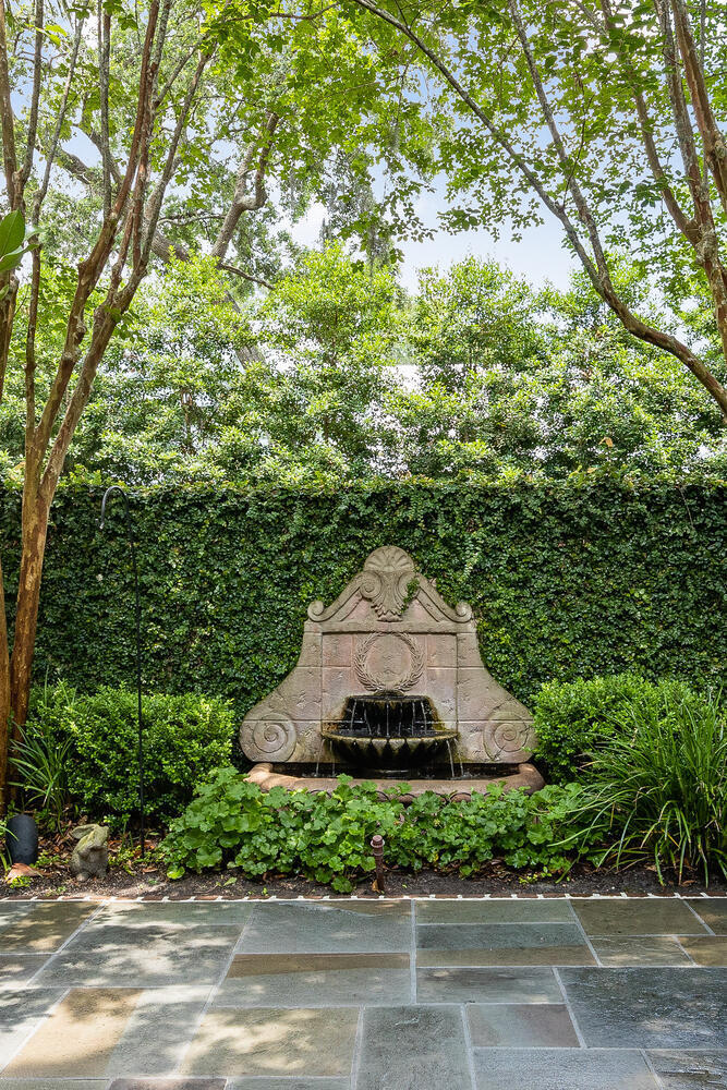 74 Hopetown Road Mount Pleasant, SC 29464 - Photo 57 of 78 Lush Garden and Fountain