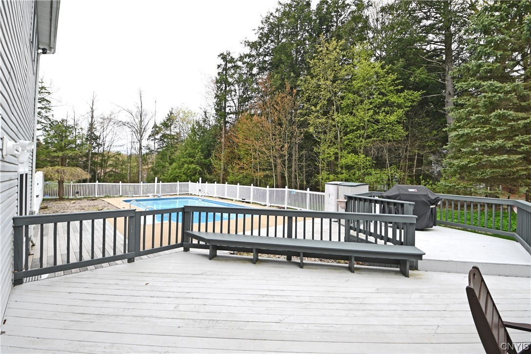 6375 Willow Lane Marcy, NY 13403 - Photo 7 of 49 Large Back Deck