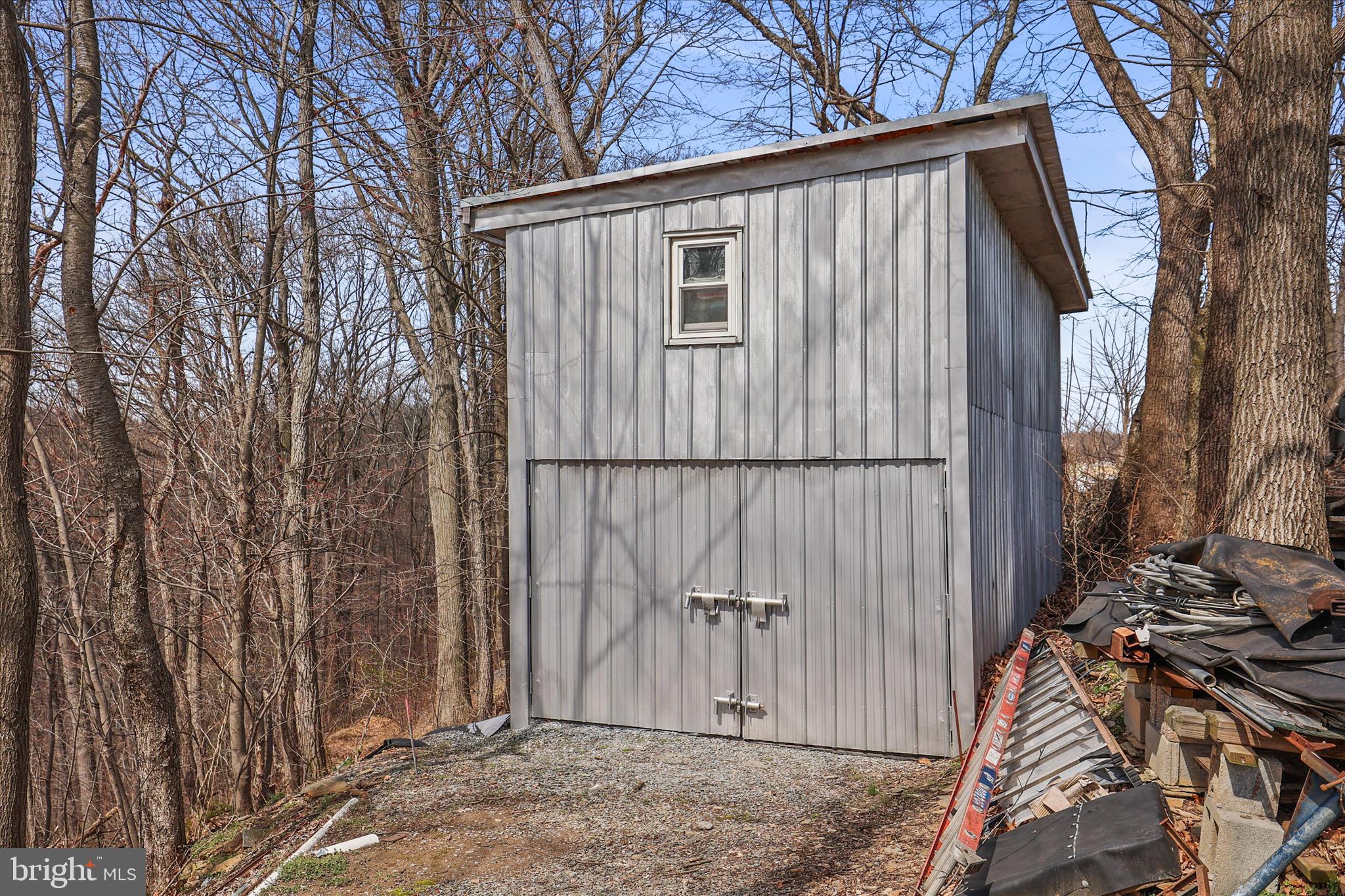 834 Richmond Road Wrightsville, PA 17368 - Photo 46 of 49 Double swing doors, space for 1-2 more cars