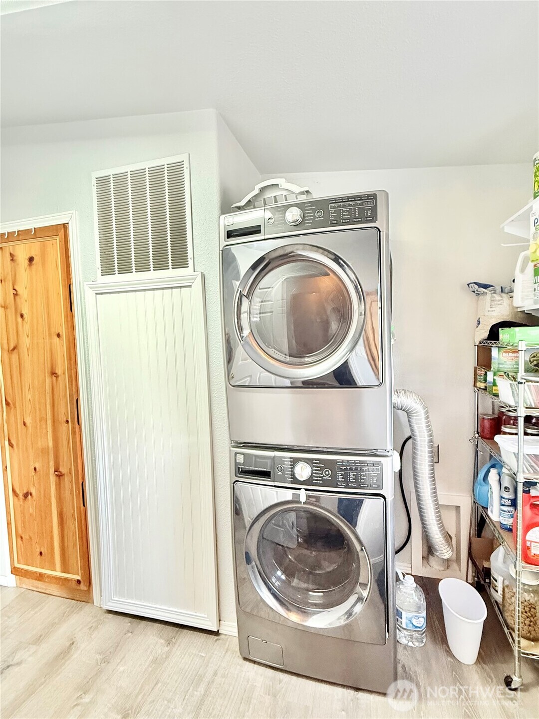 111 Johnson Creek Road Omak, WA 98841 - Photo 37 of 37 a utility room with sink dryer and washer