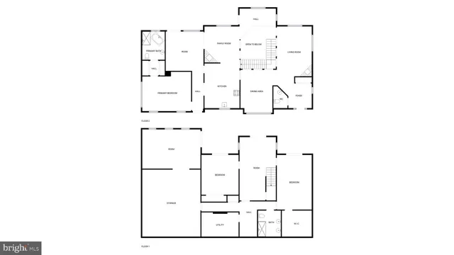a picture of floor plan