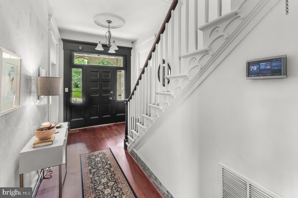 1498 Mckinstrys Mill Road Union Bridge, MD 21791 - Photo 11 of 54 a view of staircase with a rug