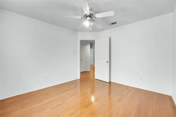 wooden floor in an empty room