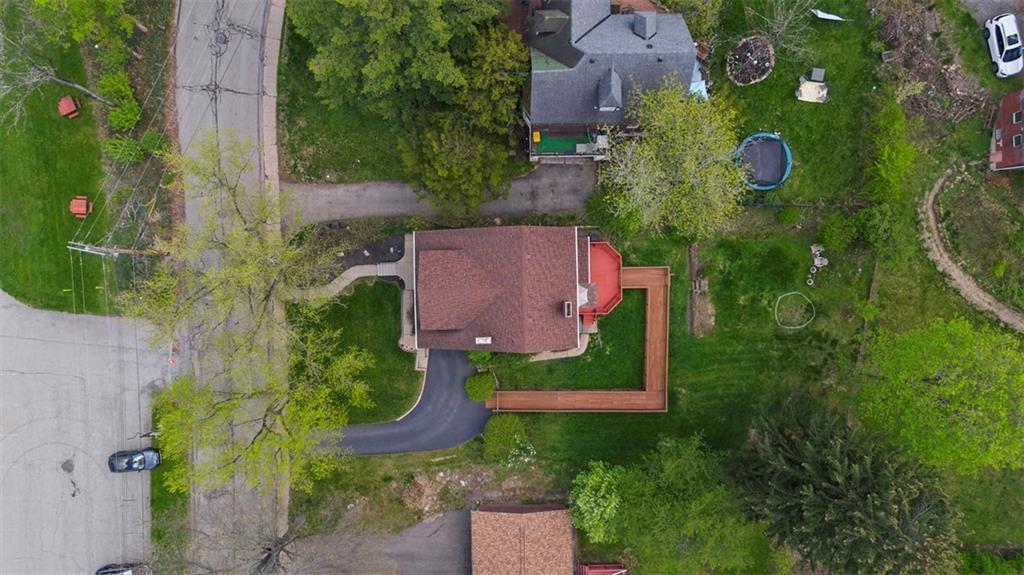 508 Cascade Road Pittsburgh, PA 15221 - Photo 45 of 46 an aerial view of house with yard swimming pool and outdoor seating