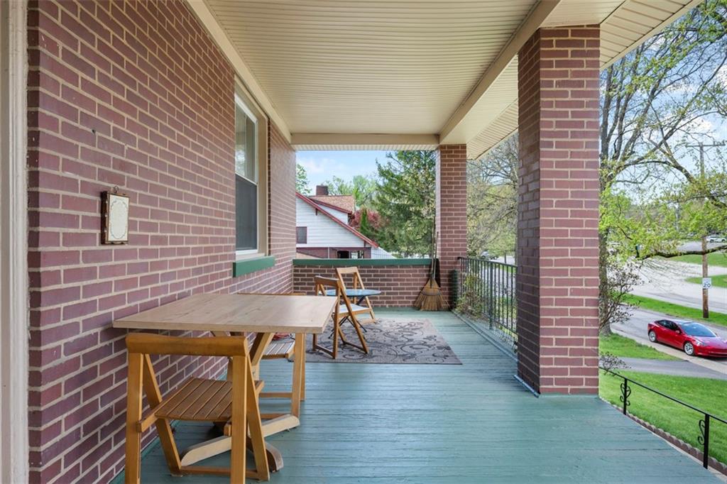 508 Cascade Road Pittsburgh, PA 15221 - Photo 5 of 46 a balcony view with a seating space