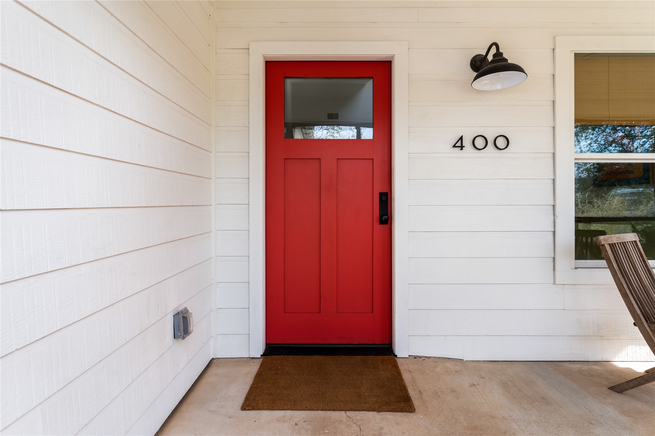 400 Delmar Avenue Austin, TX 78752 - Photo 11 of 36 Welcome to your new home at 400 Delmar Ave - solid wood entry door with emtek hardware