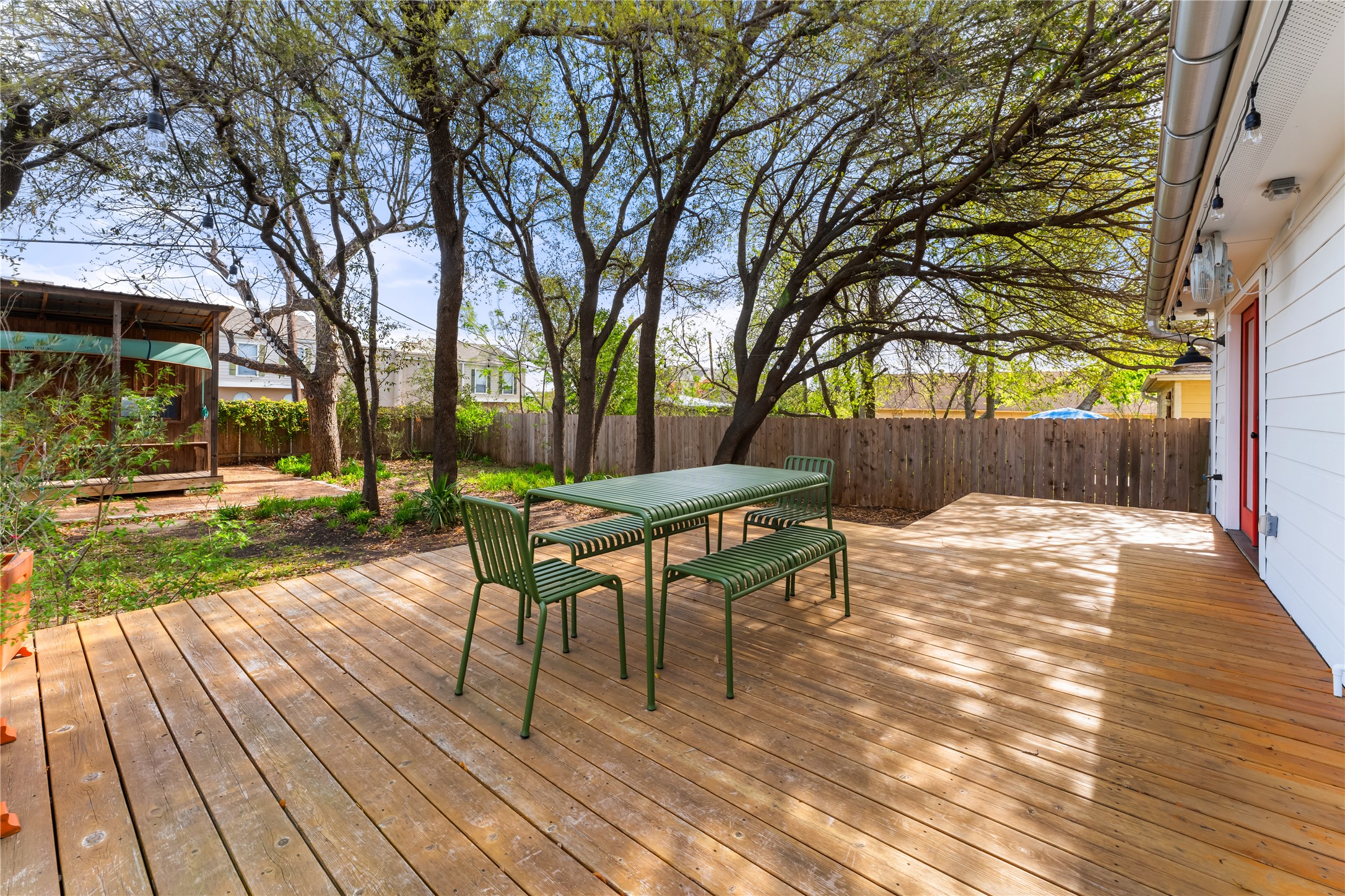 400 Delmar Avenue Austin, TX 78752 - Photo 30 of 36 The deck gives you a place to settle in for a slow morning or an easy evening outside, with enough room to spread out