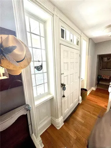 a view of a small space